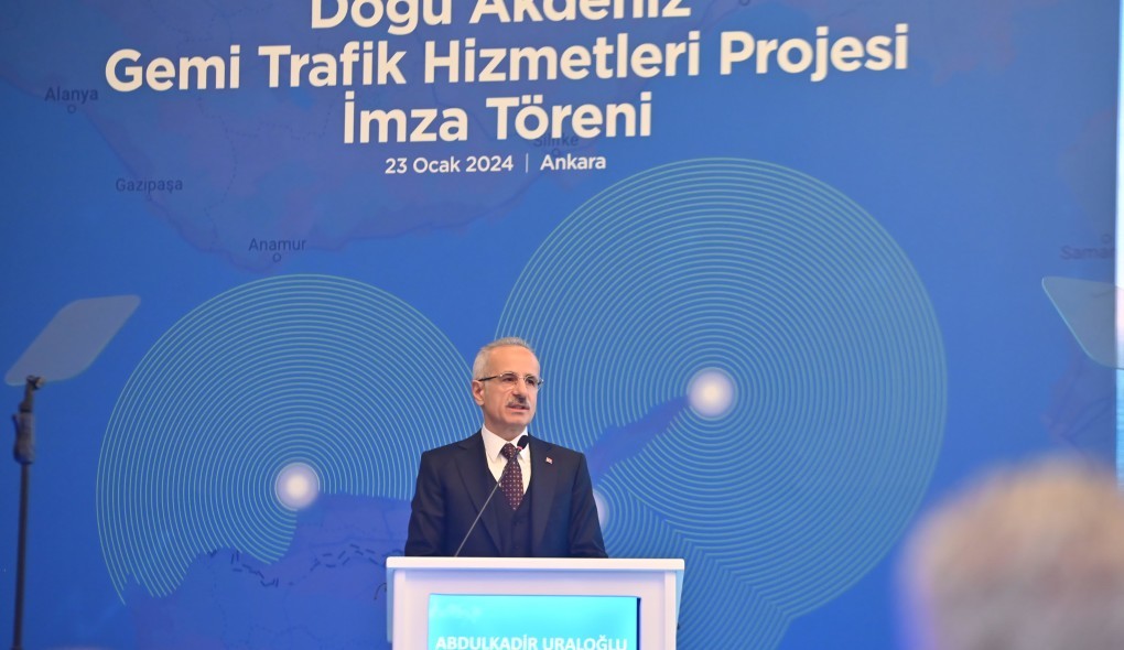 DOĞU AKDENİZ GEMİ TRAFİK HİZMETLERİ SİSTEMİ PROJESİ'NDE İMZALAR ATILDI